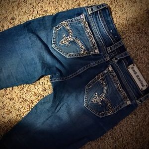 Woman’s Rock revival jeans